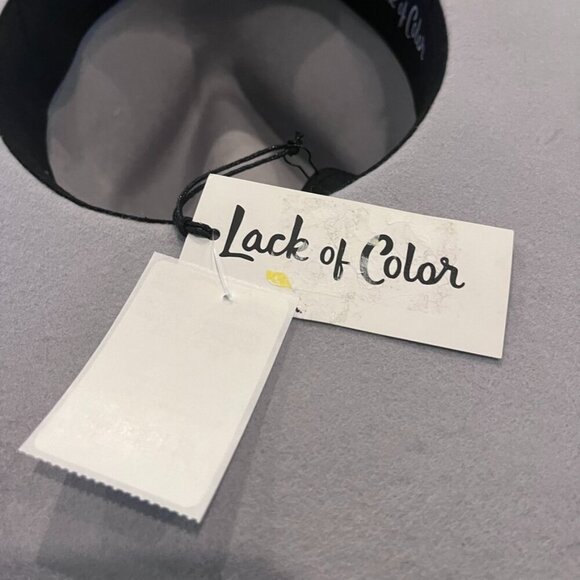 NWT Lack Of Color Women's Gray Wool Hat Size OS - Picture 3 of 3